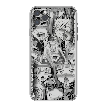 Силиконовый чехол на Iphone 11 Pro с принтом Ahegao Ахегао Аниме