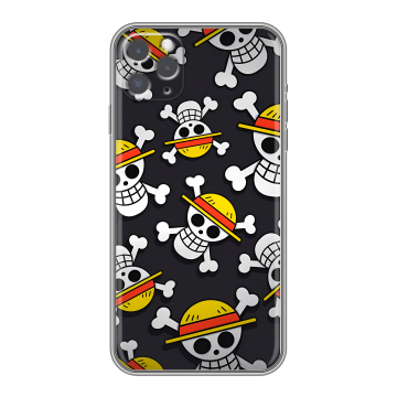 Силиконовый чехол на Iphone 11 Pro с принтом One Piece Ван Пис