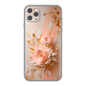 Силиконовый чехол на Iphone 11 Pro с принтом женский