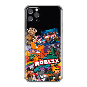 Силиконовый чехол на Iphone 11 Pro с принтом Roblox Роблокс Силиконовый чехол на Iphone 11 Pro с принтом Roblox Роблокс