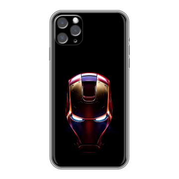 Силиконовый чехол на Iphone 11 Pro с принтом IronMan Железный человек Силиконовый чехол на Iphone 11 Pro с принтом IronMan Железный человек