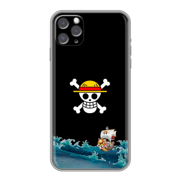 Силиконовый чехол на Iphone 11 Pro с принтом One Piece Ван Пис Силиконовый чехол на Iphone 11 Pro с принтом One Piece Ван Пис