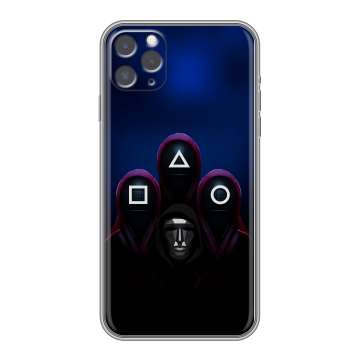 Силиконовый чехол на Iphone 11 Pro с принтом Игра Кальмара
