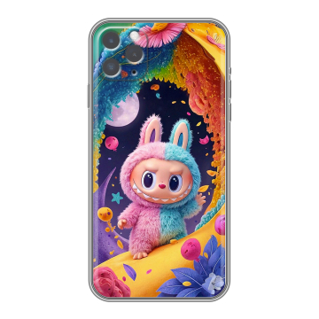 Силиконовый чехол на Iphone 11 Pro с принтом Labubu Лабубу Силиконовый чехол на Iphone 11 Pro с принтом Labubu Лабубу