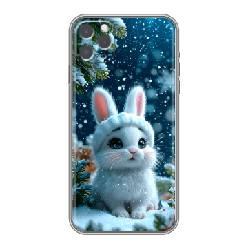 Силиконовый чехол на Iphone 11 Pro с принтом Новый год