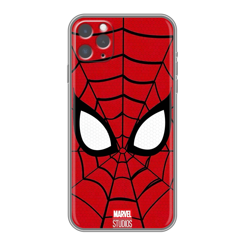 Пластиковый чехол на Iphone 11 Pro с принтом человек паук spiderman Пластиковый чехол на Iphone 11 Pro с принтом человек паук spiderman