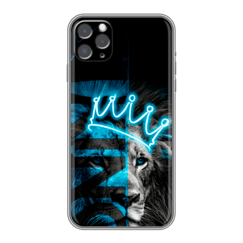 Силиконовый противоударный чехол на Iphone 11 Pro с принтом Король лев Силиконовый противоударный чехол на Iphone 11 Pro с принтом Король лев