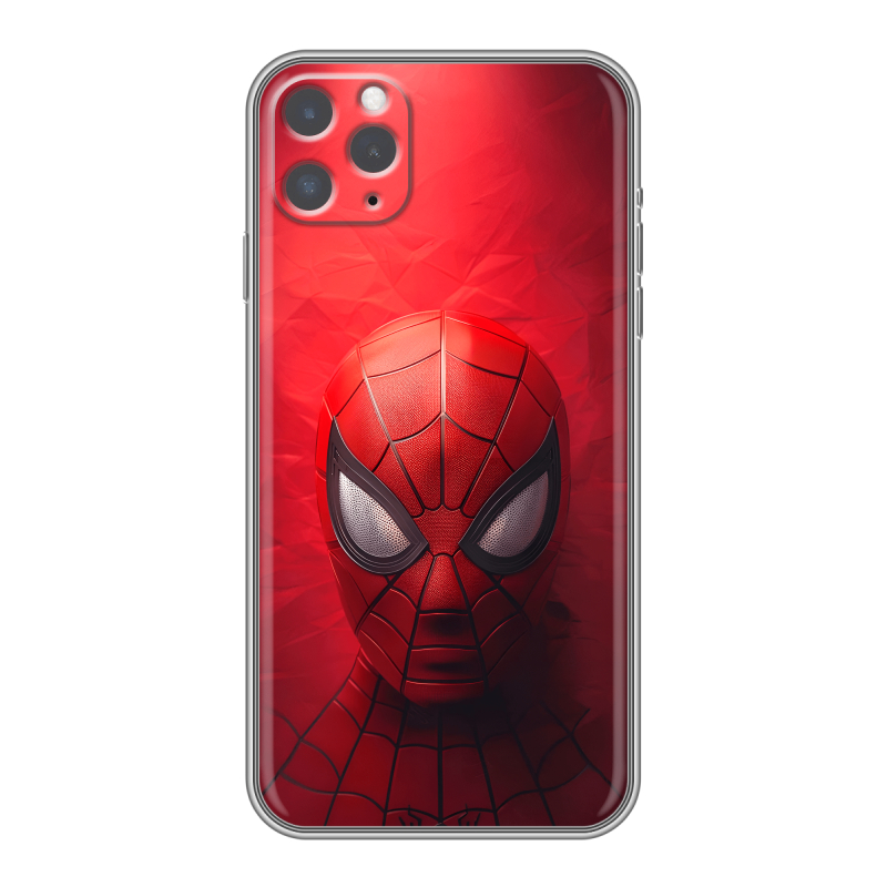 Силиконовый чехол на Iphone 11 Pro с принтом Spiderman Человек паук Силиконовый чехол на Iphone 11 Pro с принтом Spiderman Человек паук