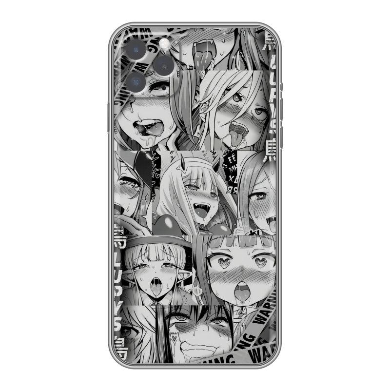 Силиконовый чехол на iPhone 11 Pro с принтом Ahegao Ахегао Аниме Силиконовый чехол на iPhone 11 Pro с принтом Ahegao Ахегао Аниме