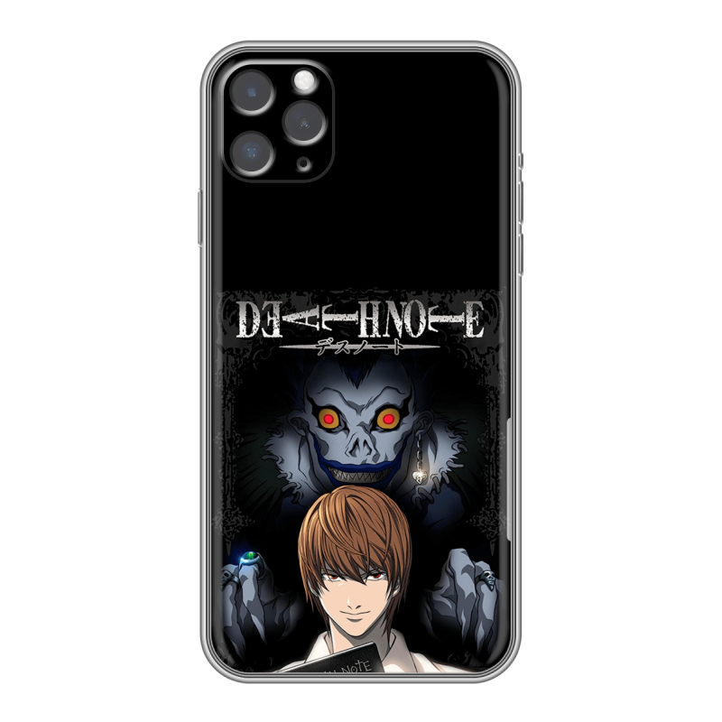 Силиконовый чехол на Iphone 11 Pro с принтом Death note Тетрадь смерти Силиконовый чехол на Iphone 11 Pro с принтом Death note Тетрадь смерти