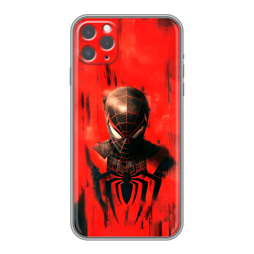 Силиконовый чехол на Iphone 11 Pro Max с принтом человек паук spiderman Силиконовый чехол на Iphone 11 Pro Max с принтом человек паук spiderman