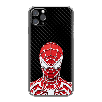 Силиконовый чехол на Iphone 11 Pro Max с принтом человек паук spiderman Силиконовый чехол на Iphone 11 Pro Max с принтом человек паук spiderman