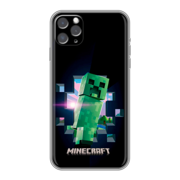 Силиконовый чехол на Iphone 11 Pro Max с принтом Майнкрафт Minecraft Силиконовый чехол на Iphone 11 Pro Max с принтом Майнкрафт Minecraft