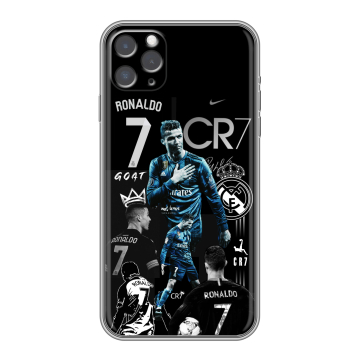 Силиконовый чехол на Iphone 11 Pro Max с принтом Реал Роналдо Силиконовый чехол на Iphone 11 Pro Max с принтом Реал Роналдо