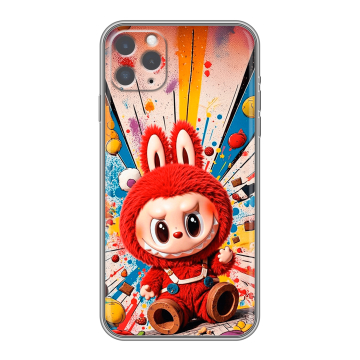 Силиконовый чехол на Iphone 11 Pro Max с принтом Labubu Лабубу Силиконовый чехол на Iphone 11 Pro Max с принтом Labubu Лабубу