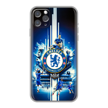 Силиконовый чехол на Iphone 11 Pro Max с принтом Chelsea Челси Силиконовый чехол на Iphone 11 Pro Max с принтом Chelsea Челси