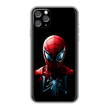 Силиконовый чехол на Iphone 11 Pro Max с принтом Spiderman Человек паук Силиконовый чехол на Iphone 11 Pro Max с принтом Spiderman Человек паук