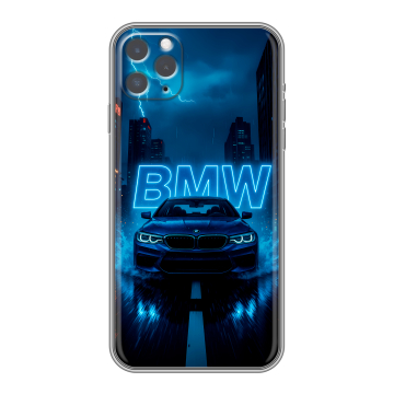 Силиконовый чехол на Iphone 11 Pro Max с принтом BMW БМВ Силиконовый чехол на Iphone 11 Pro Max с принтом BMW БМВ