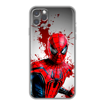 Силиконовый чехол на Iphone 11 Pro Max с принтом Spiderman Человек паук Силиконовый чехол на Iphone 11 Pro Max с принтом Spiderman Человек паук