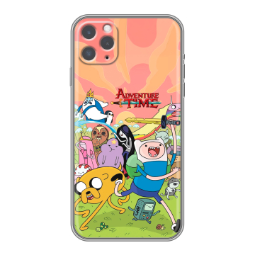 Силиконовый чехол на Iphone 11 Pro Max с принтом Adventure time Время приключений Силиконовый чехол на Iphone 11 Pro Max с принтом Adventure time Время приключений