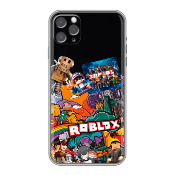 Силиконовый чехол на Iphone 11 Pro Max с принтом Roblox Роблокс Силиконовый чехол на Iphone 11 Pro Max с принтом Roblox Роблокс