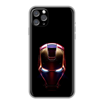 Силиконовый чехол на Iphone 11 Pro Max с принтом IronMan Железный человек Силиконовый чехол на Iphone 11 Pro Max с принтом IronMan Железный человек