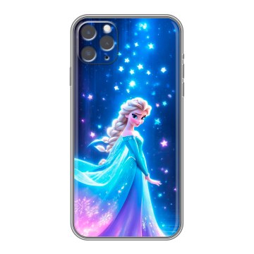 Силиконовый чехол на Iphone 11 Pro Max с принтом Холодное сердце Frozen Силиконовый чехол на Iphone 11 Pro Max с принтом Холодное сердце Frozen