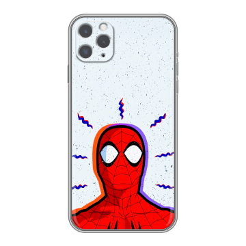 Силиконовый чехол на Iphone 11 Pro Max с принтом Spiderman Человек паук Силиконовый чехол на Iphone 11 Pro Max с принтом Spiderman Человек паук