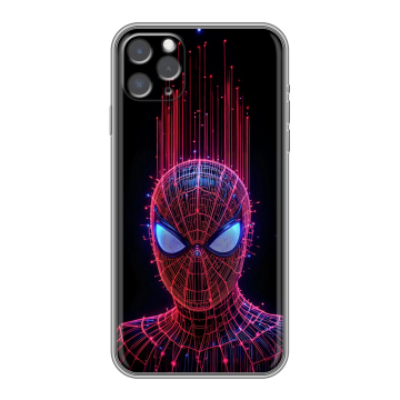 Силиконовый чехол на Iphone 11 Pro Max с принтом Spiderman Человек паук Силиконовый чехол на Iphone 11 Pro Max с принтом Spiderman Человек паук