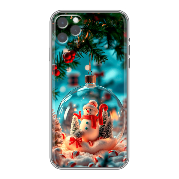 Силиконовый чехол на Iphone 11 Pro Max с принтом Новый год
