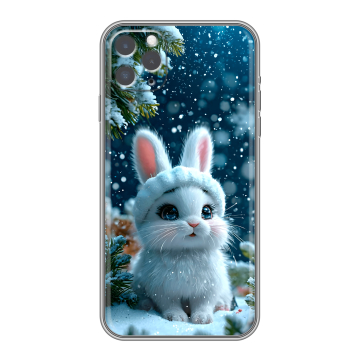 Силиконовый чехол на Iphone 11 Pro Max с принтом Новый год