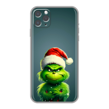 Силиконовый чехол на Iphone 11 Pro Max с принтом Новый год