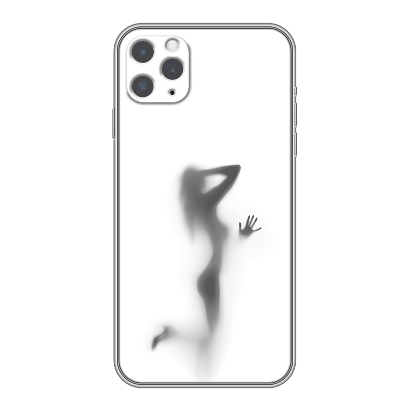 Силиконовый чехол на iPhone 11 Pro Max с принтом Силуэт Силиконовый чехол на iPhone 11 Pro Max с принтом Силуэт