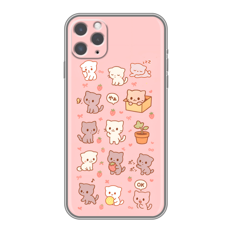 Силиконовый противоударный чехол на Iphone 11 Pro Max с принтом Hello Kitty Хелоу Кити Силиконовый противоударный чехол на Iphone 11 Pro Max с принтом Hello Kitty Хелоу Кити
