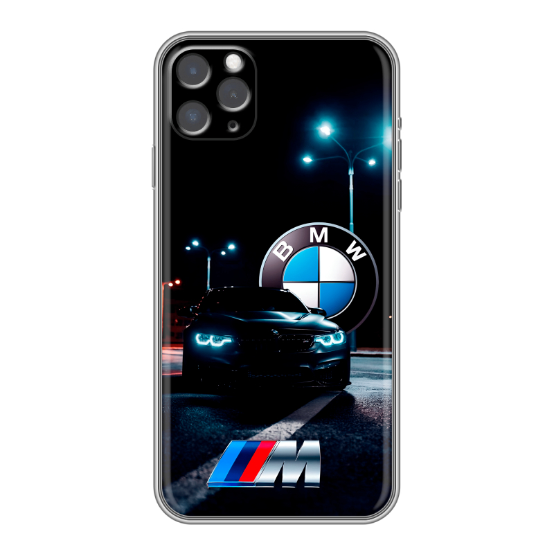 Силиконовый чехол на Iphone 11 Pro Max с принтом БМВ BMW Силиконовый чехол на Iphone 11 Pro Max с принтом БМВ BMW