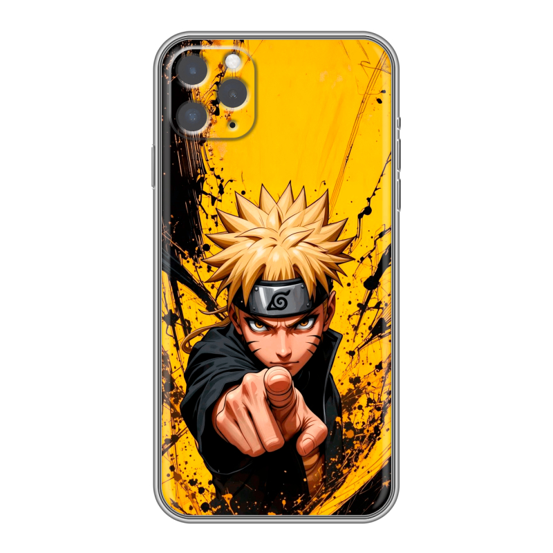 Силиконовый чехол на Iphone 11 Pro Max с принтом Naruto Наруто Силиконовый чехол на Iphone 11 Pro Max с принтом Naruto Наруто