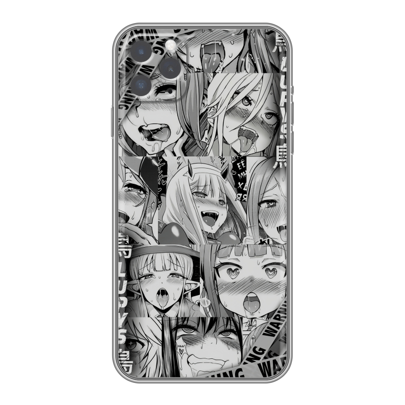 Силиконовый чехол на Iphone 11 Pro Max с принтом Ahegao Ахегао Аниме Силиконовый чехол на Iphone 11 Pro Max с принтом Ahegao Ахегао Аниме