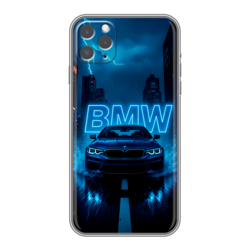 Силиконовый чехол на Iphone 11 Pro Max с принтом BMW БМВ Силиконовый чехол на Iphone 11 Pro Max с принтом BMW БМВ