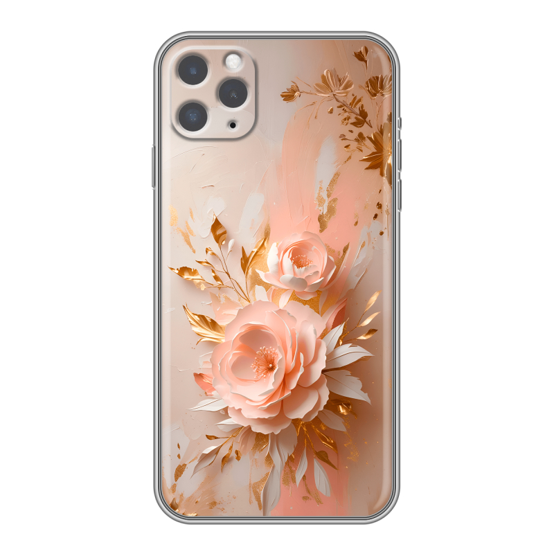 Силиконовый противоударный чехол на Iphone 11 Pro Max с принтом женский Силиконовый противоударный чехол на Iphone 11 Pro Max с принтом женский