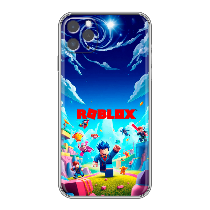 Силиконовый чехол на Iphone 11 Pro Max с принтом Roblox Роблокс Силиконовый чехол на Iphone 11 Pro Max с принтом Roblox Роблокс