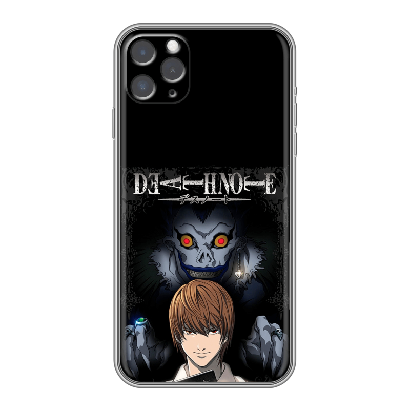 Пластиковый чехол на Iphone 11 Pro Max с принтом Death note Тетрадь смерти Пластиковый чехол на Iphone 11 Pro Max с принтом Death note Тетрадь смерти