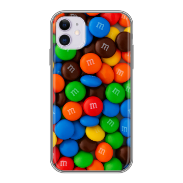 Силиконовый чехол на iPhone 11 с принтом Конфеты Силиконовый чехол на iPhone 11 с принтом Конфеты
