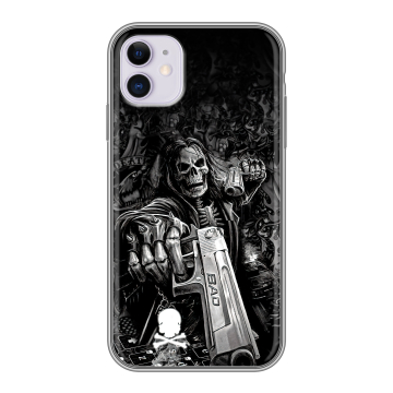 Силиконовый чехол на iPhone 11 с принтом Скелет Силиконовый чехол на iPhone 11 с принтом Скелет