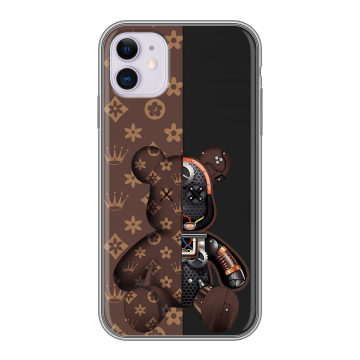 Силиконовый чехол на Iphone 11 с принтом Луи робот Силиконовый чехол на Iphone 11 с принтом Луи робот