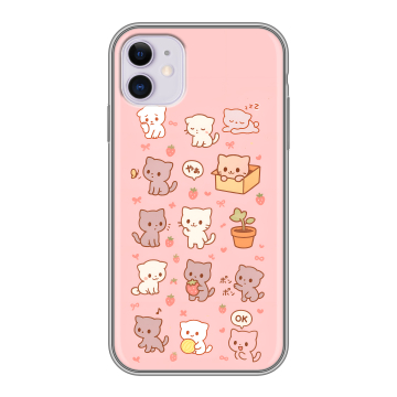 Силиконовый чехол на Iphone 11 с принтом Hello Kitty Хелоу Кити Силиконовый чехол на Iphone 11 с принтом Hello Kitty Хелоу Кити