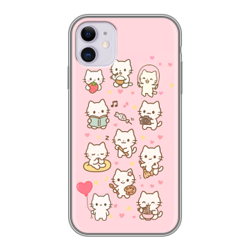 Силиконовый чехол на Iphone 11 с принтом Hello Kitty Хелоу Кити Силиконовый чехол на Iphone 11 с принтом Hello Kitty Хелоу Кити