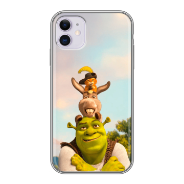 Силиконовый чехол на Iphone 11 с принтом Шрек Shrek