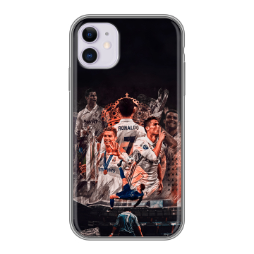 Силиконовый чехол на Iphone 11 с принтом Реал Роналдо Real Ronaldo Силиконовый чехол на Iphone 11 с принтом Реал Роналдо Real Ronaldo
