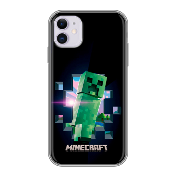 Силиконовый чехол на Iphone 11 с принтом Майнкрафт Minecraft Силиконовый чехол на Iphone 11 с принтом Майнкрафт Minecraft
