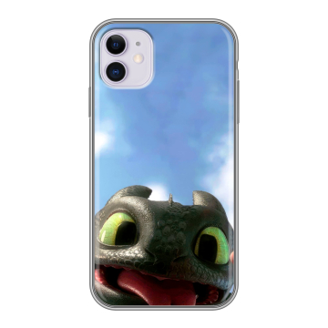 Силиконовый чехол на Iphone 11 с принтом Как приручить дракона Силиконовый чехол на Iphone 11 с принтом Как приручить дракона